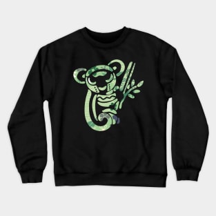 Bamboo Green I Give Koality and Koalified Hugs Australian Koala Bear Australian Native Animals Crewneck Sweatshirt